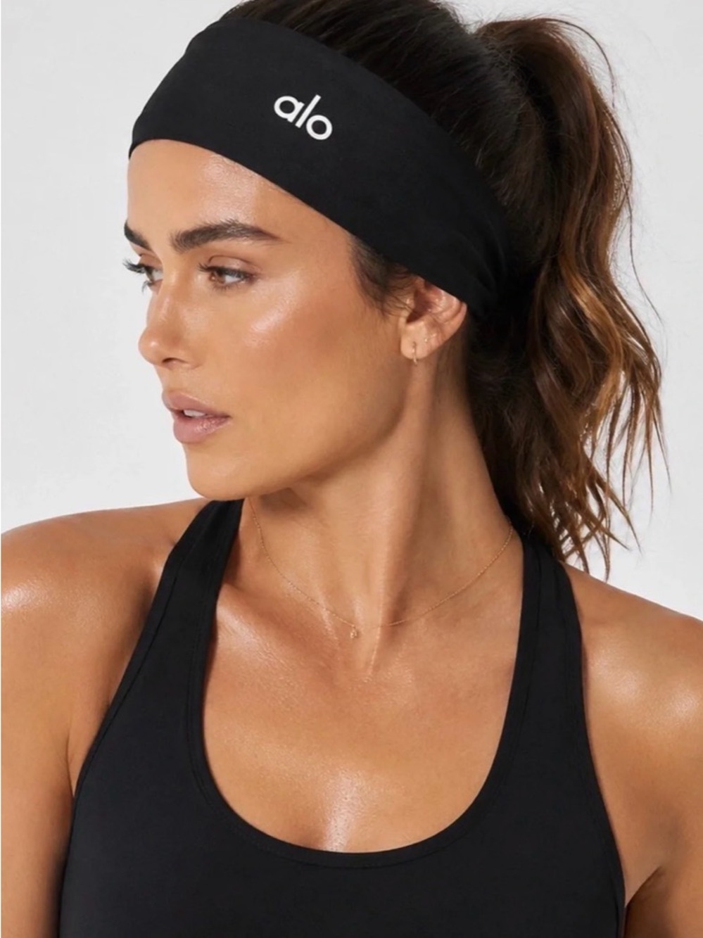 ALO Yoga Black Performance Headband
